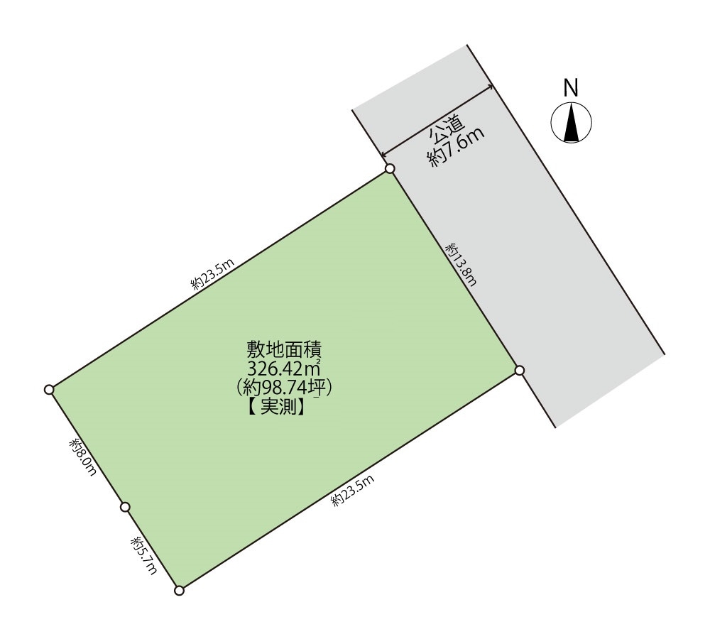 足立区加賀1丁目　土地