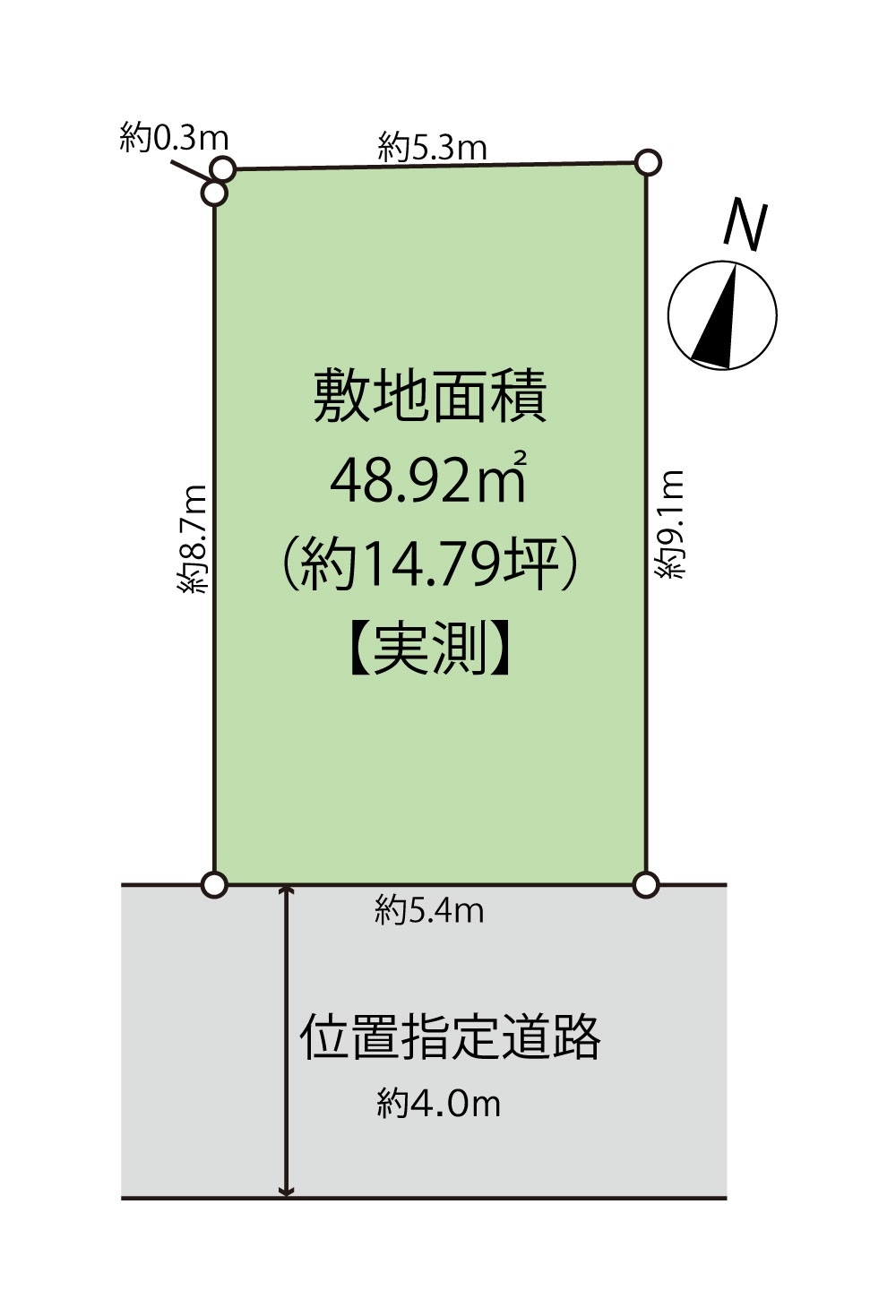 足立区保木間4丁目　土地